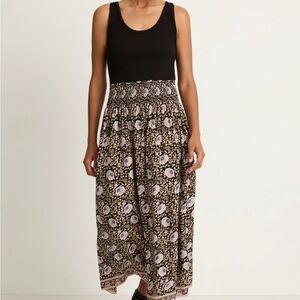 NWT- Natalie Martin Bella skirt - vintage sepia flowers